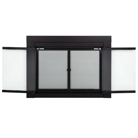 cabinet style steel fireplace doors|Cabinet.